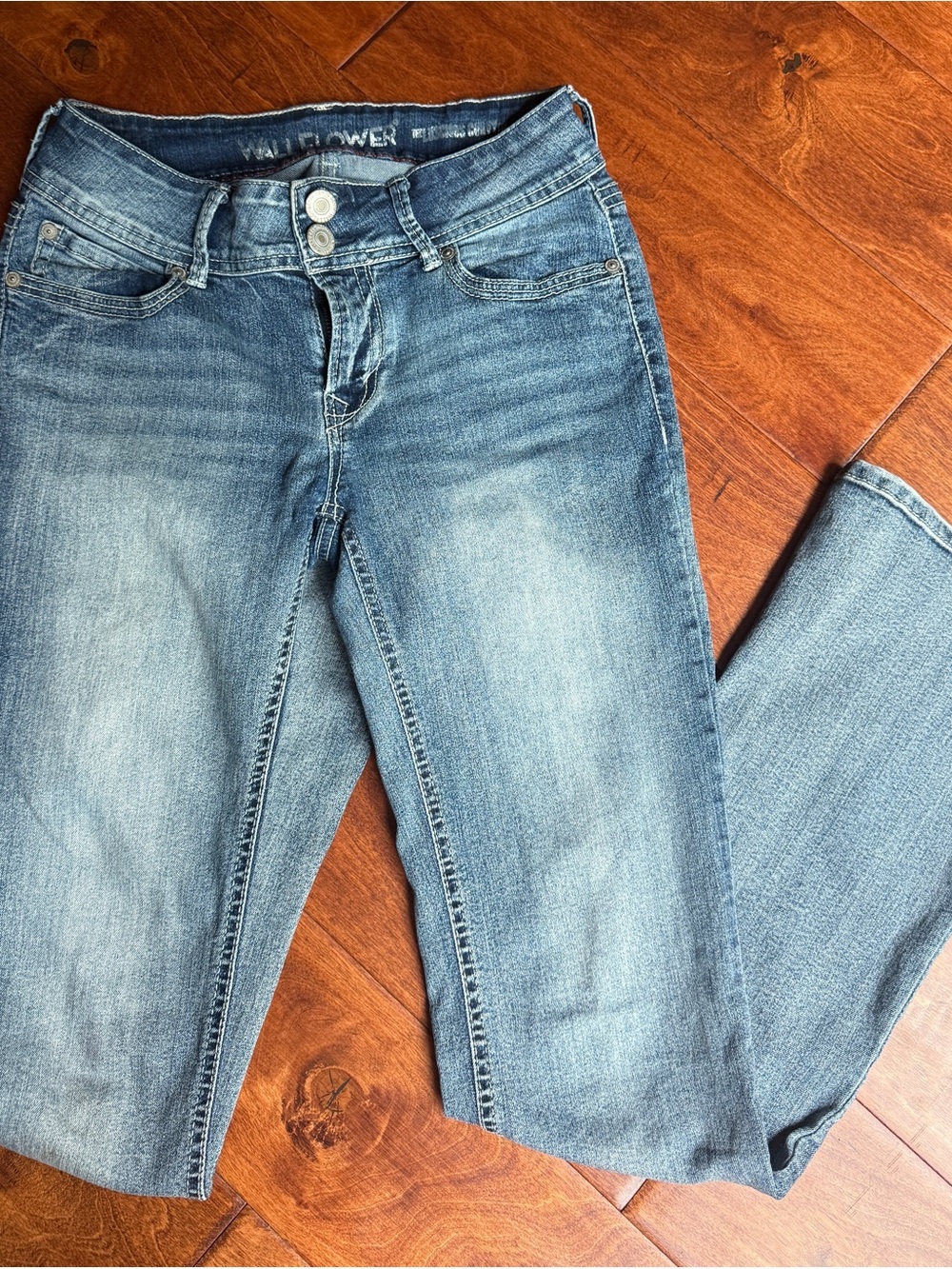Wallflower Light Blue Flare Jeans